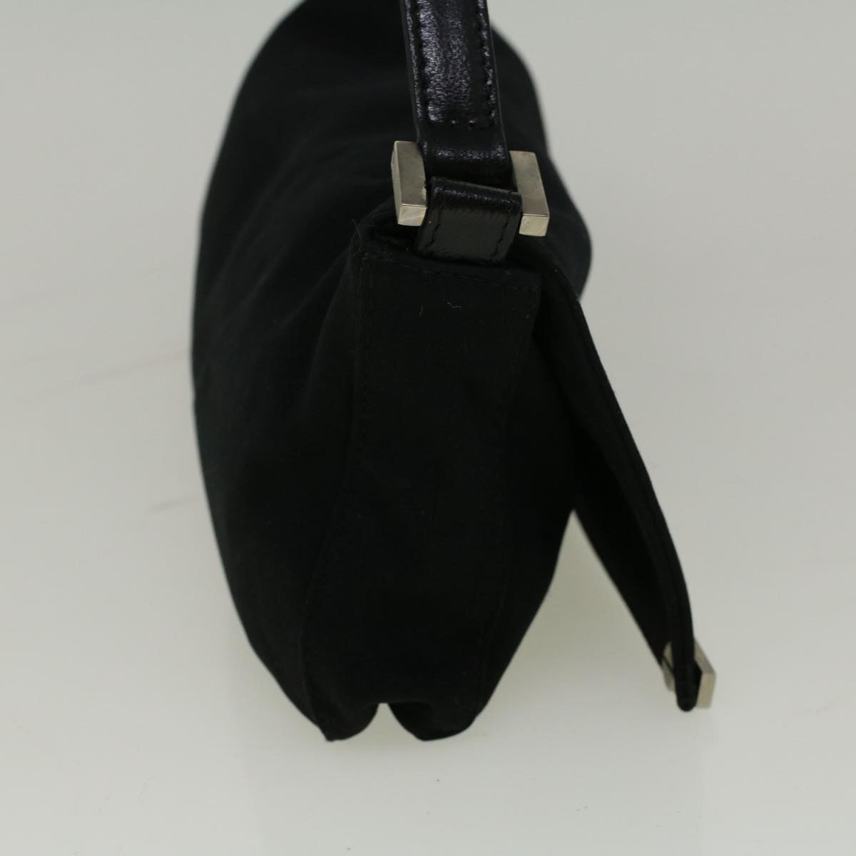 FENDI Shoulder Bag Nylon Black 56493