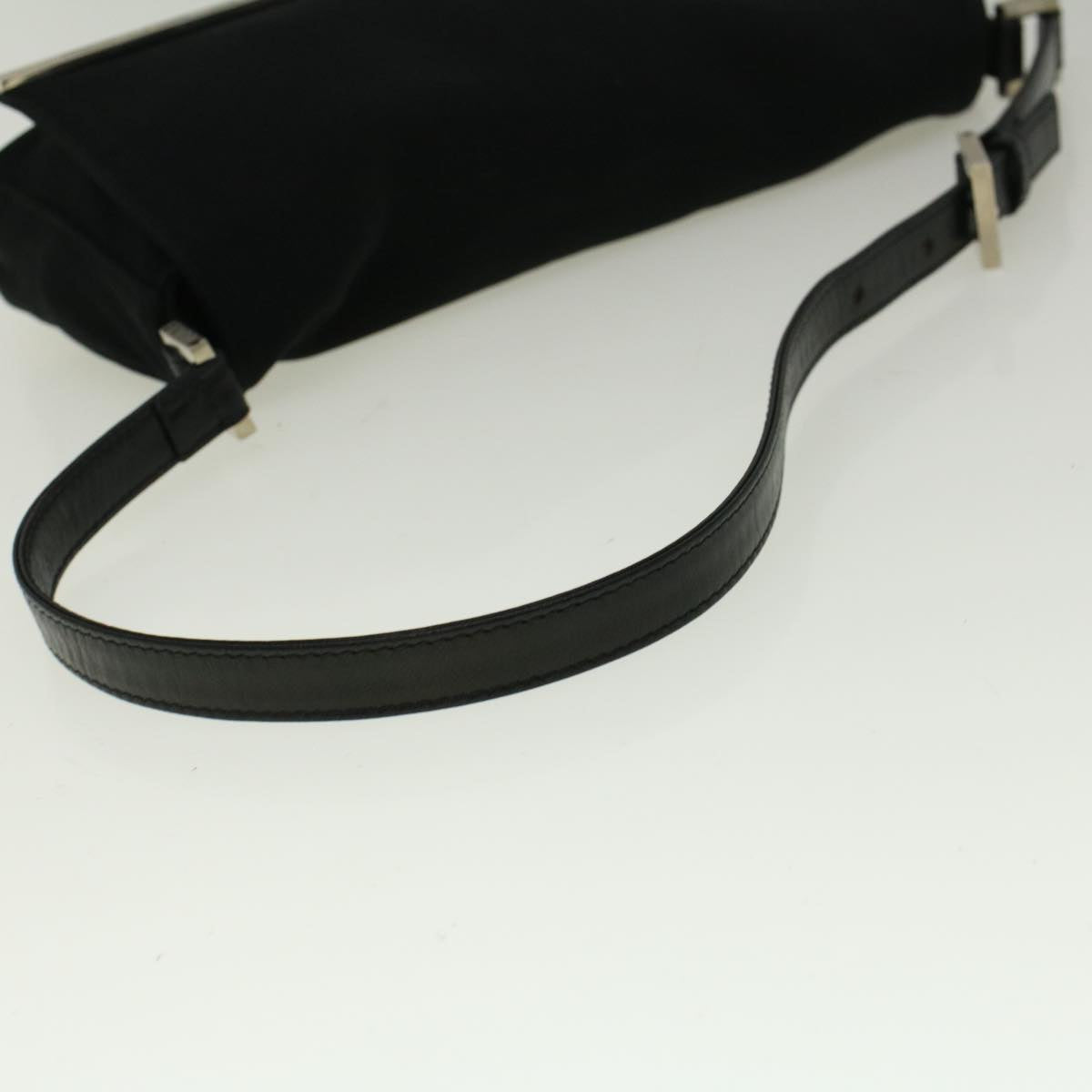 FENDI Shoulder Bag Nylon Black 56493