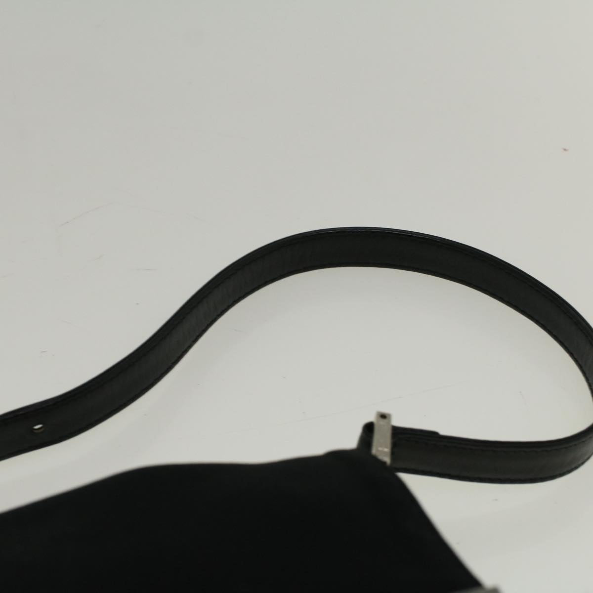 FENDI Shoulder Bag Nylon Black 56493