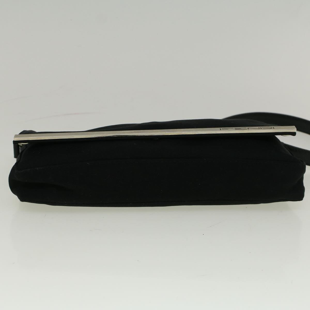 FENDI Shoulder Bag Nylon Black 56493