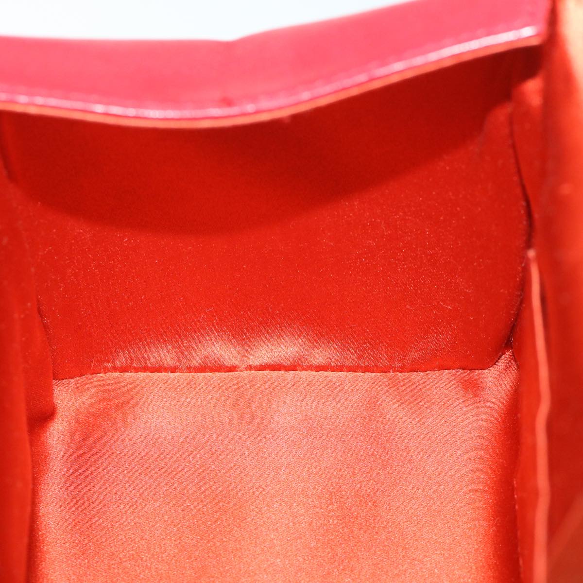 FENDI Mamma Baguette Hand Bag Leather Red 56545