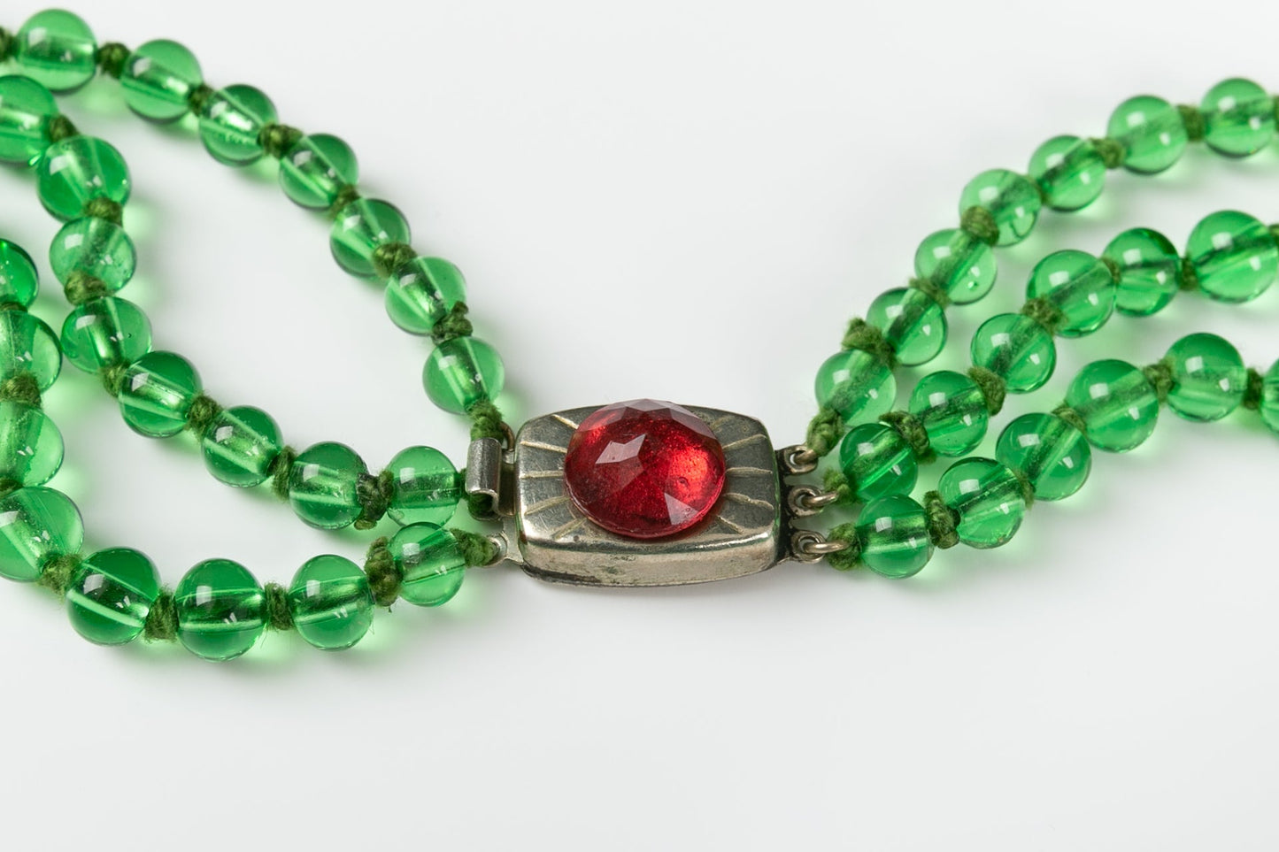 Collier de perles de verre