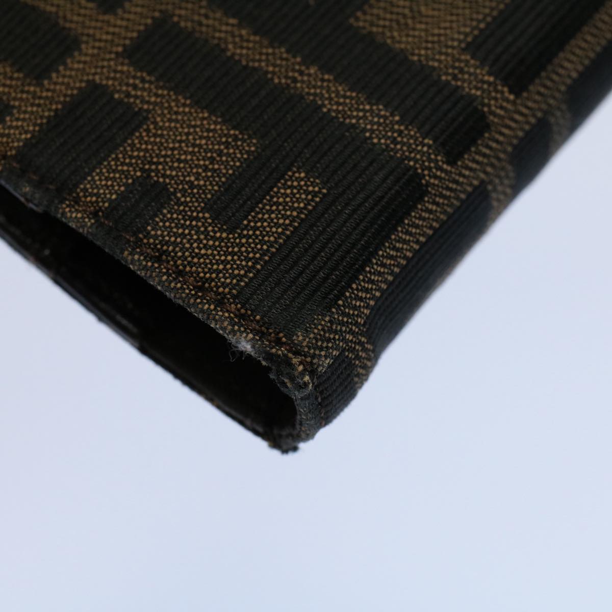 FENDI Zucca Canvas Day Planner Cover Black Brown 2289 31099 009 56779