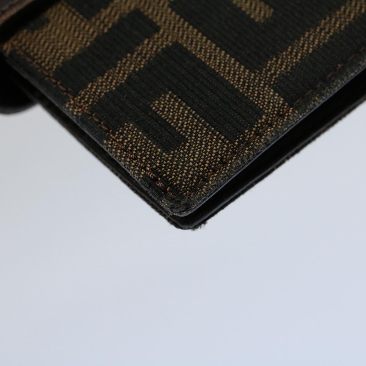 FENDI Zucca Canvas Day Planner Cover Black Brown 2289 31099 009 56779