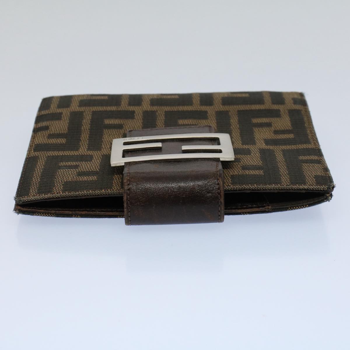 FENDI Zucca Canvas Day Planner Cover Black Brown 2289 31099 009 56779