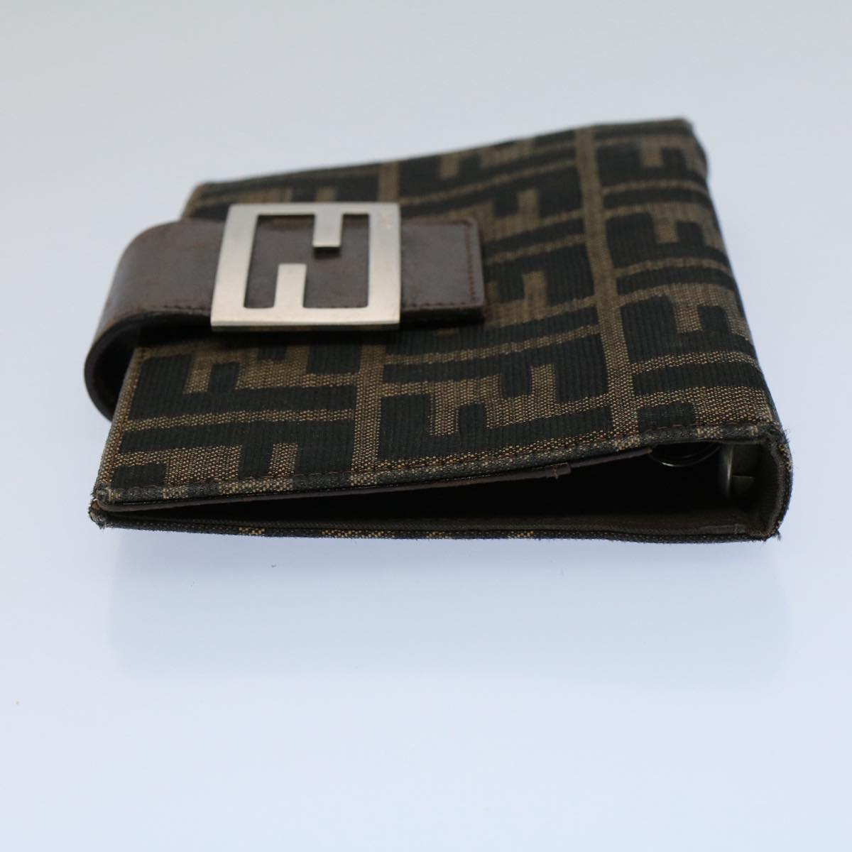 FENDI Zucca Canvas Day Planner Cover Black Brown 2289 31099 009 56779