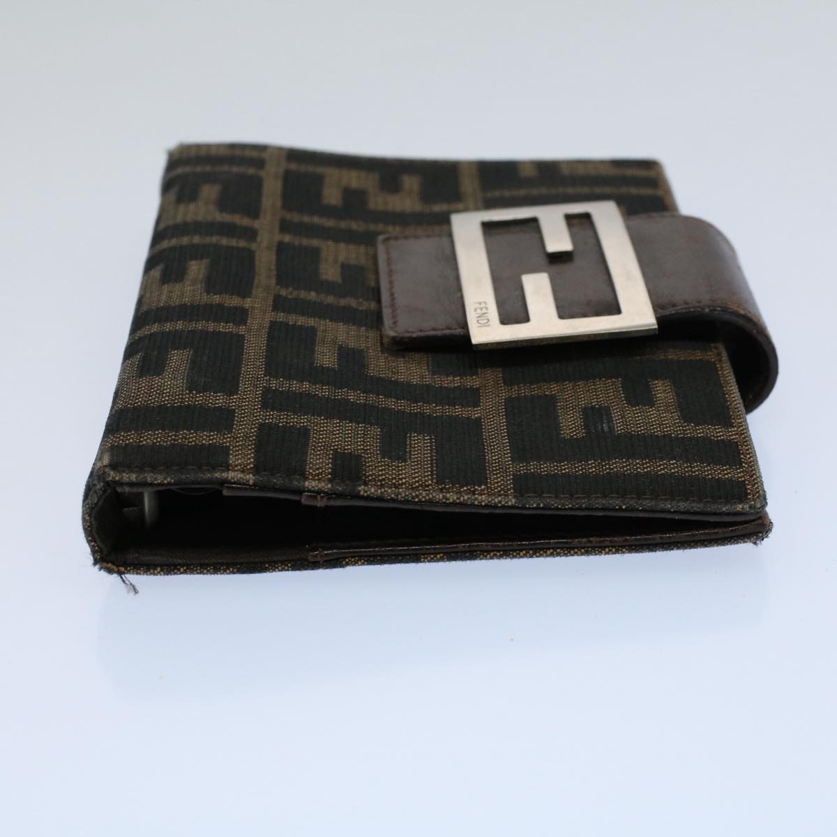 FENDI Zucca Canvas Day Planner Cover Black Brown 2289 31099 009 56779