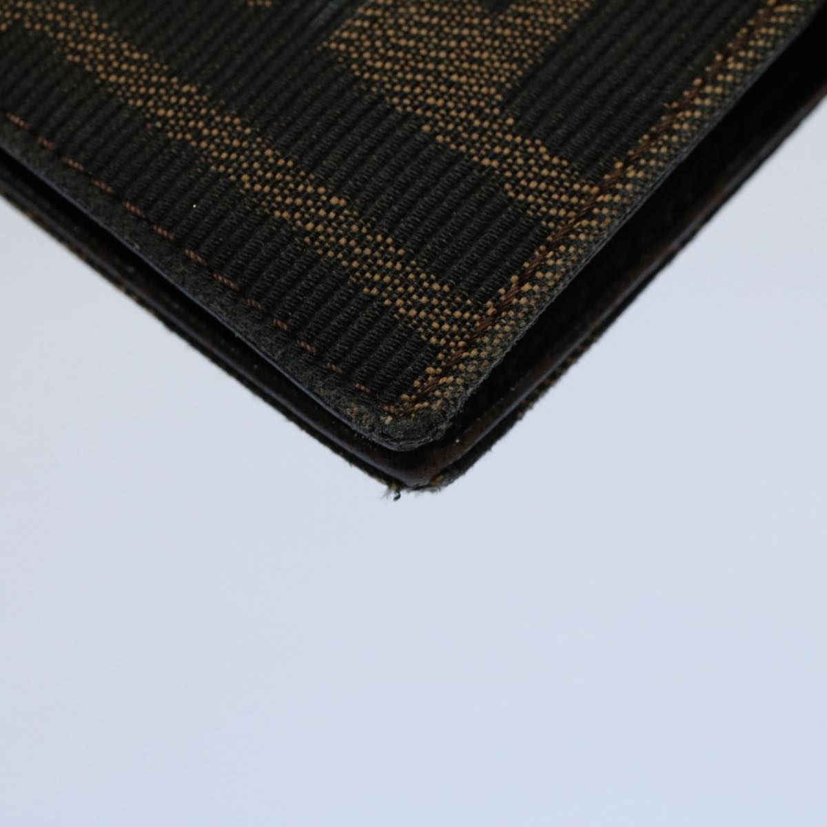 FENDI Zucca Canvas Day Planner Cover Black Brown 2289 31099 009 56779