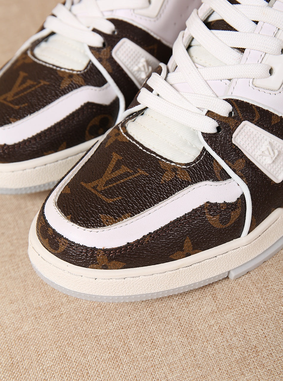 GLM - LUV Brown White Sneaker