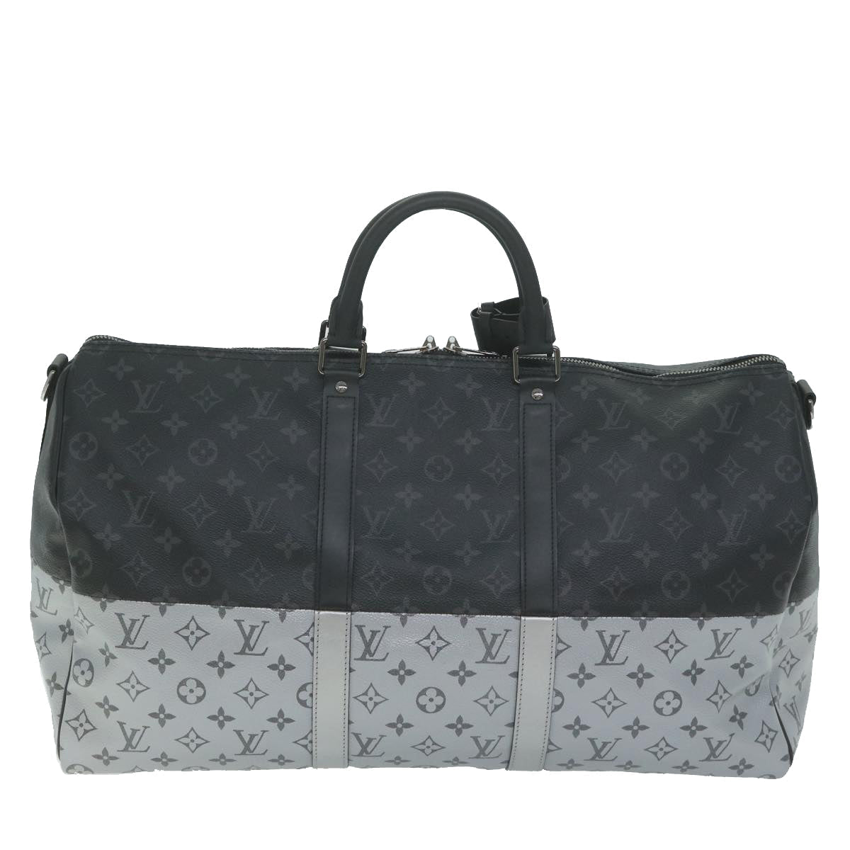 LOUIS VUITTON Eclipse Split Keepall Bandouliere 50 Boston Bag M43817 57012A