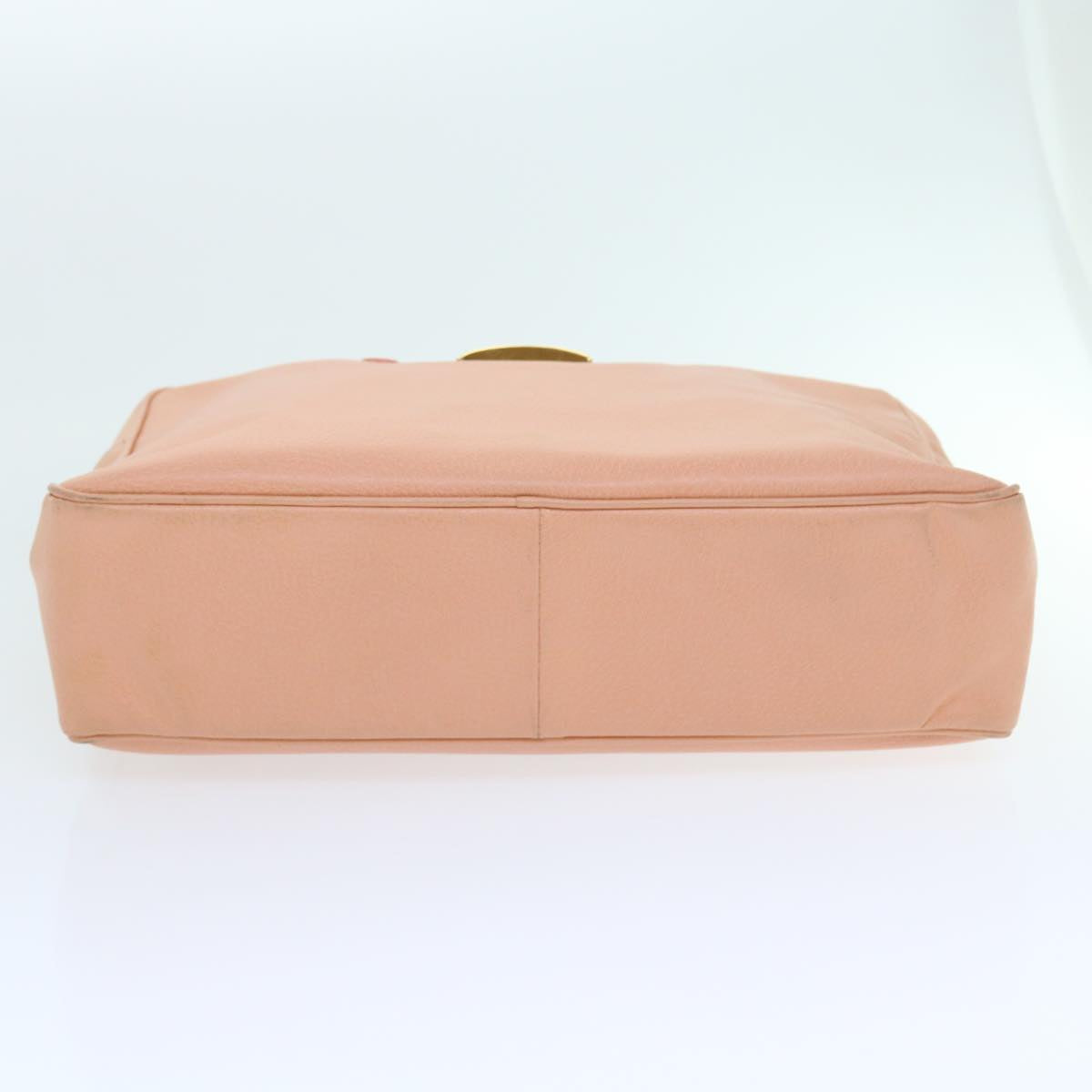 FENDI Mamma Baguette Hand Bag Leather Pink 57058
