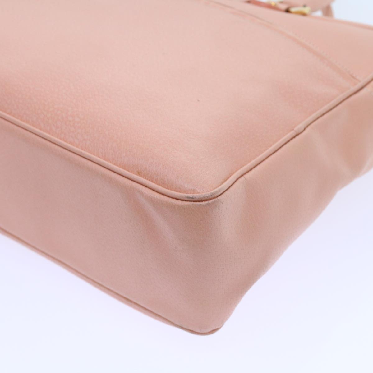 FENDI Mamma Baguette Hand Bag Leather Pink 57058