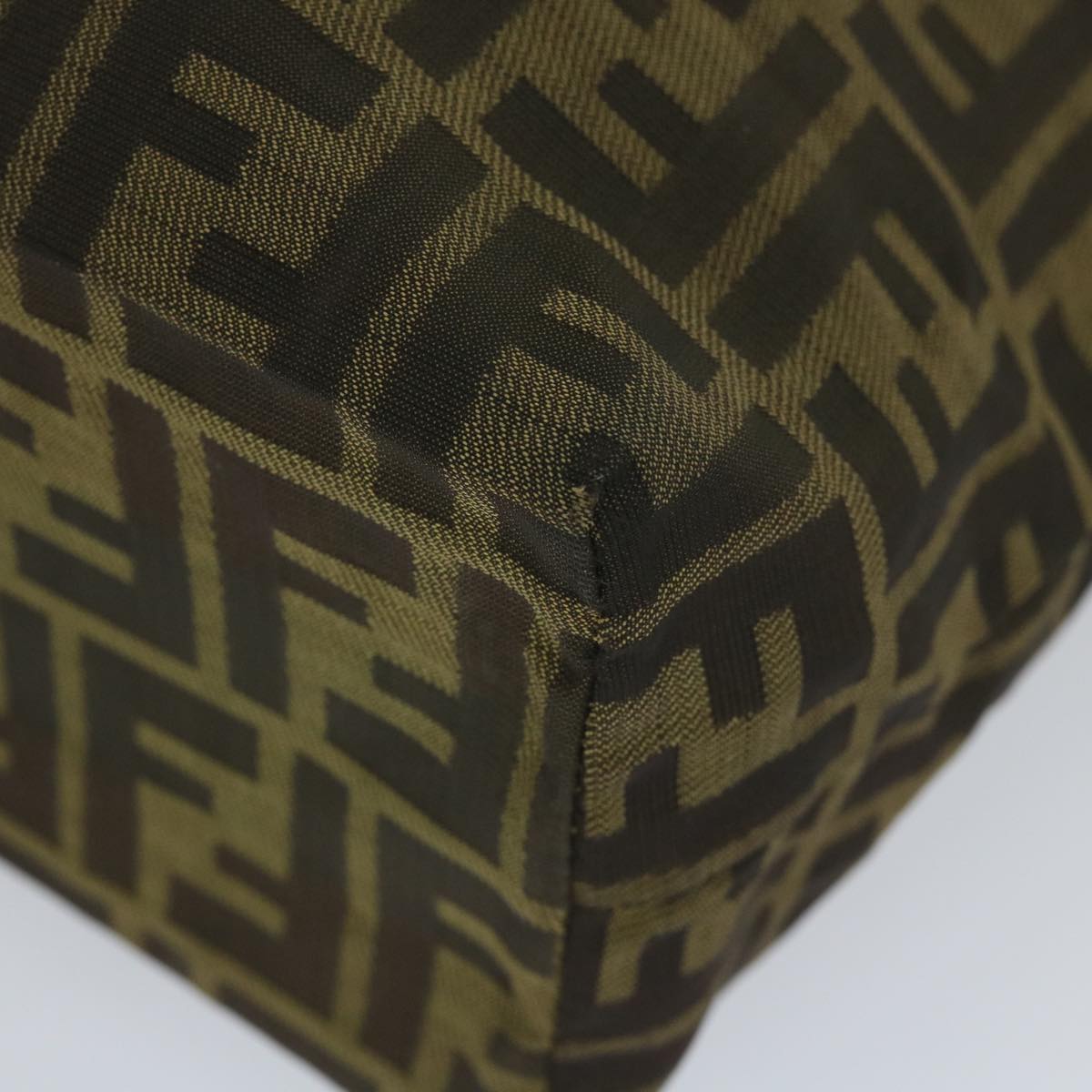 FENDI Zucca Canvas Tote Bag Brown 57262