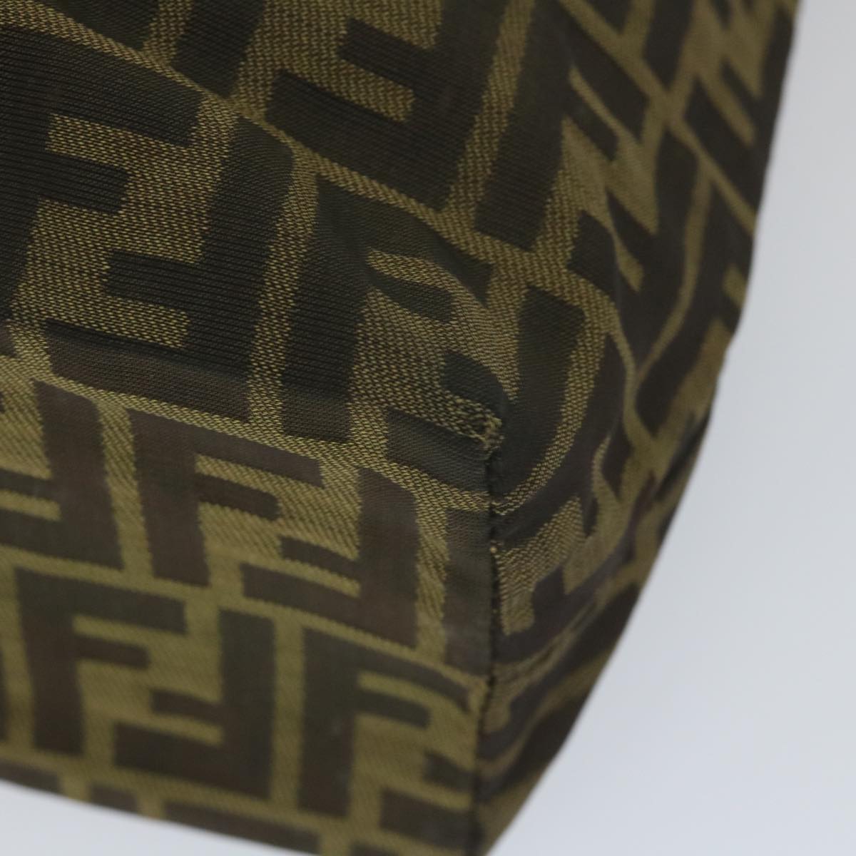 FENDI Zucca Canvas Tote Bag Brown 57262