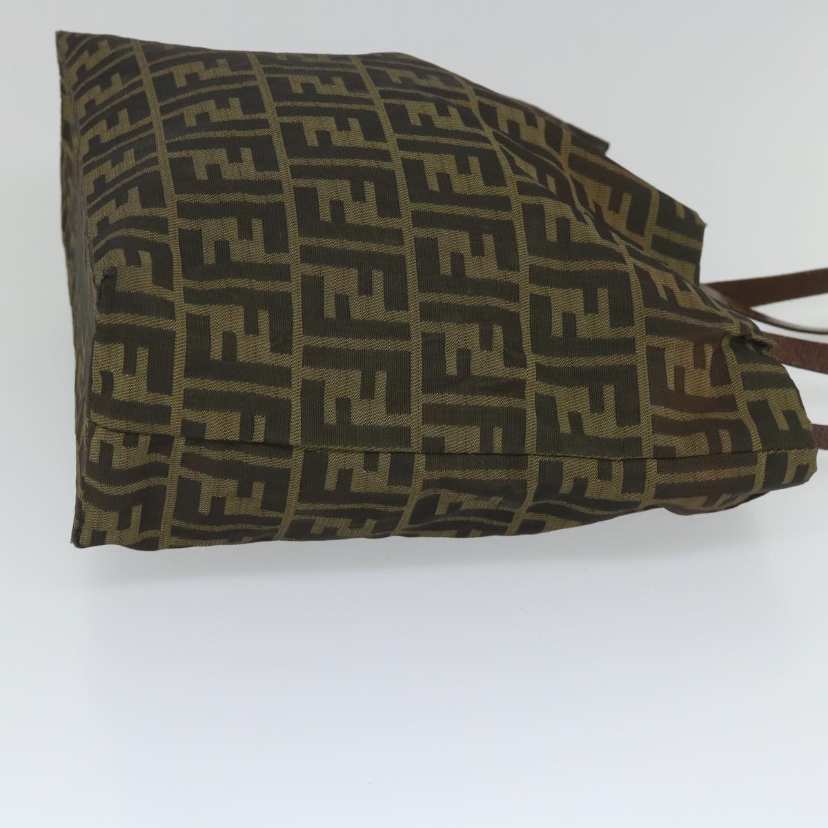 FENDI Zucca Canvas Tote Bag Brown 57262