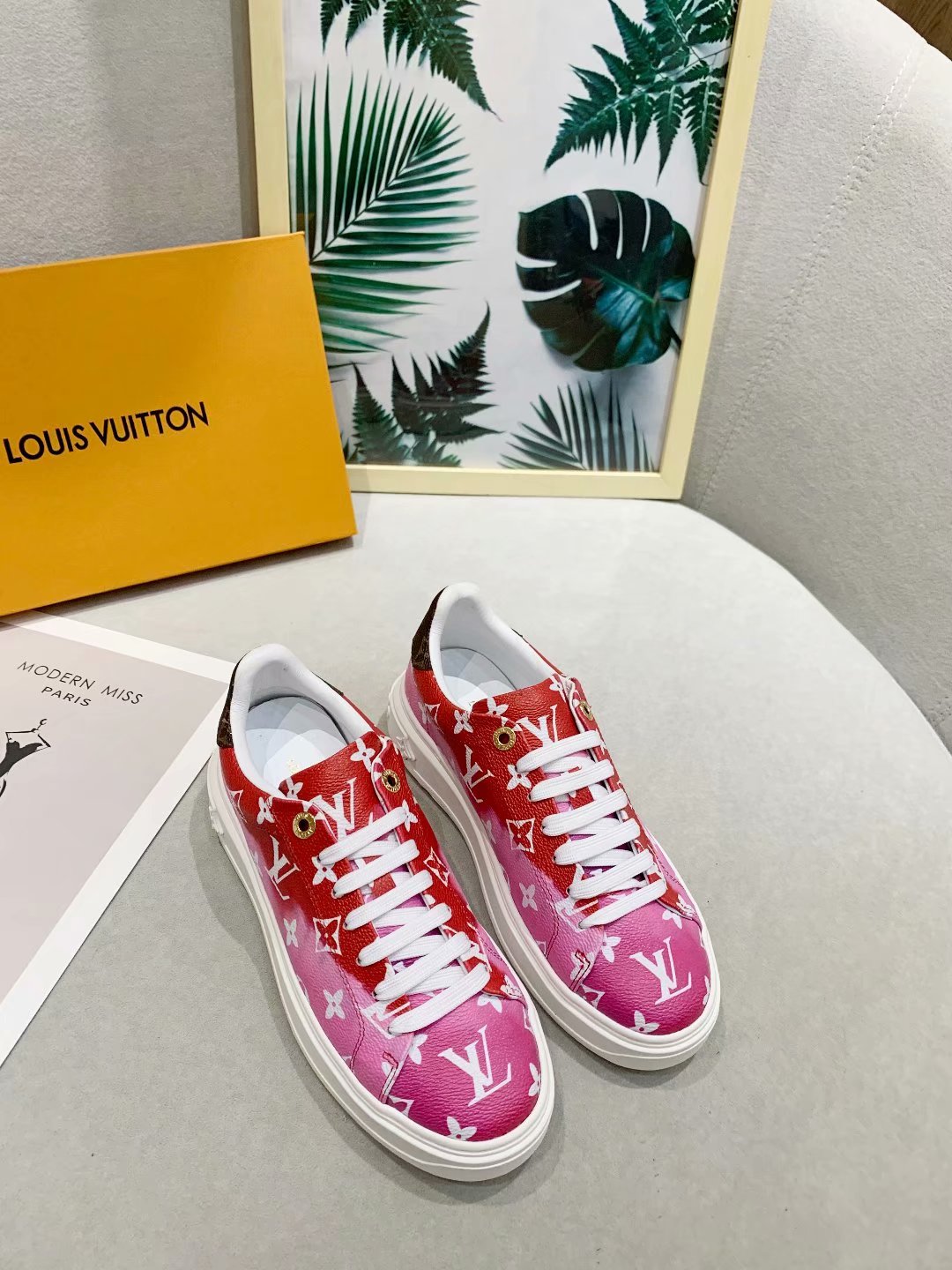 GLM - LUV Casual Low Pink Sneaker