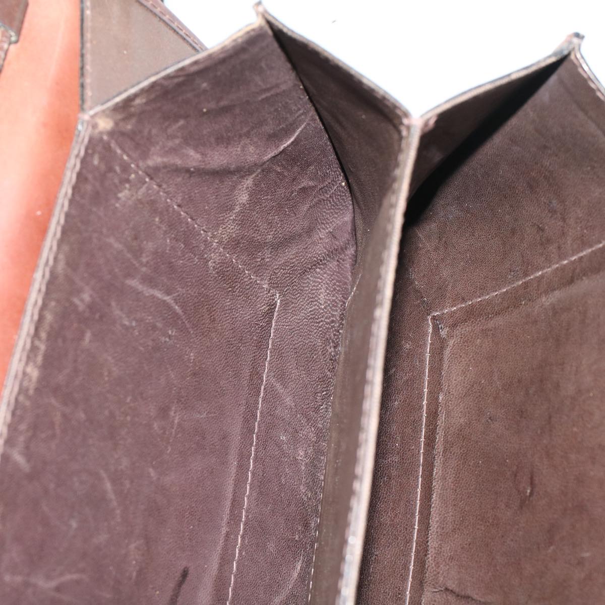 FENDI Zucca Canvas Shoulder Bag Brown 57555