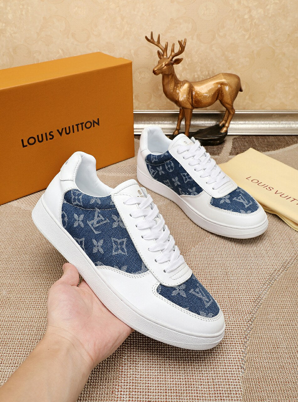 GLM - LUV GLMnogram Denim Blue Sneaker