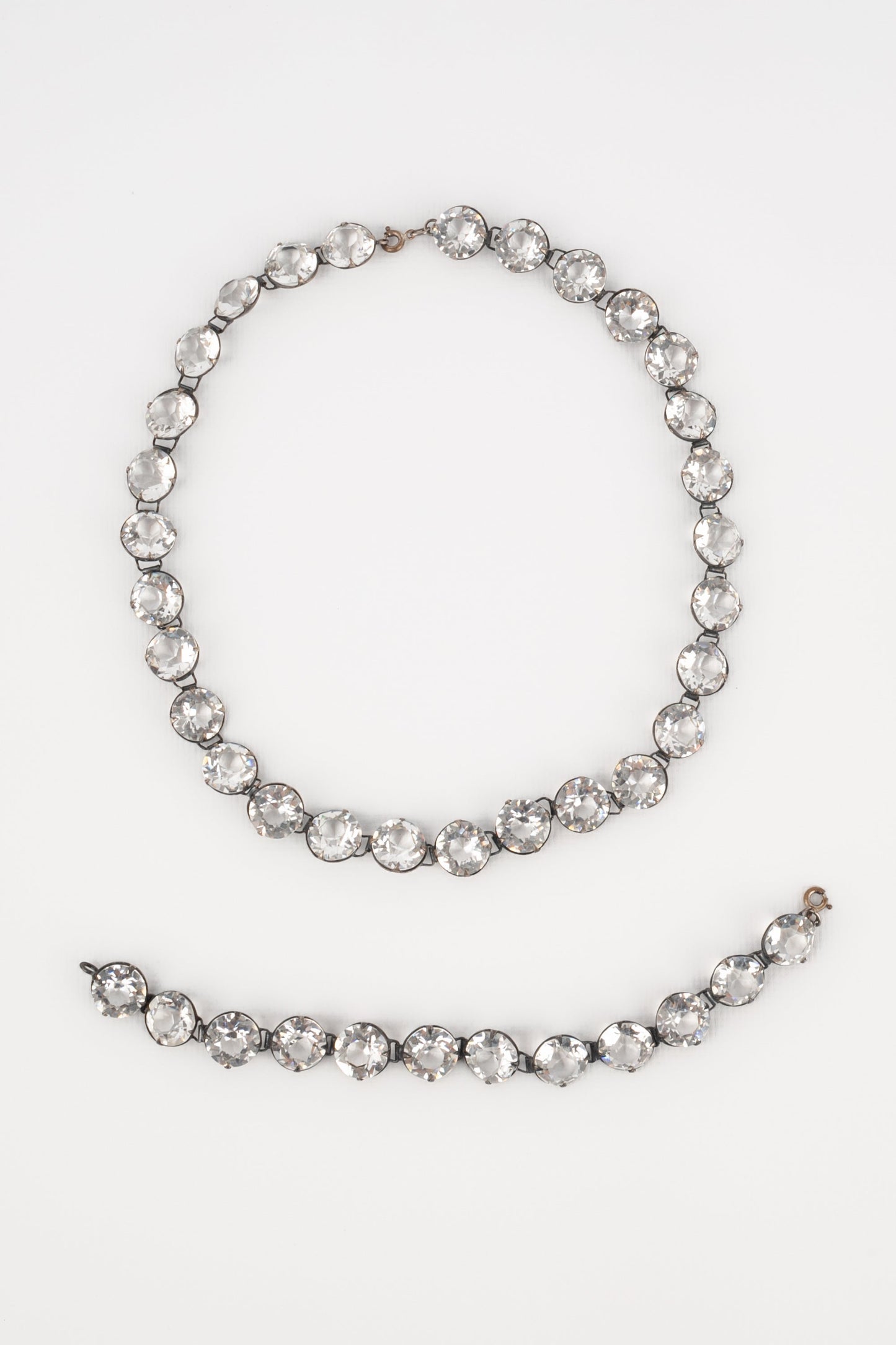 Parure argentÃ©e Chanel 1920's