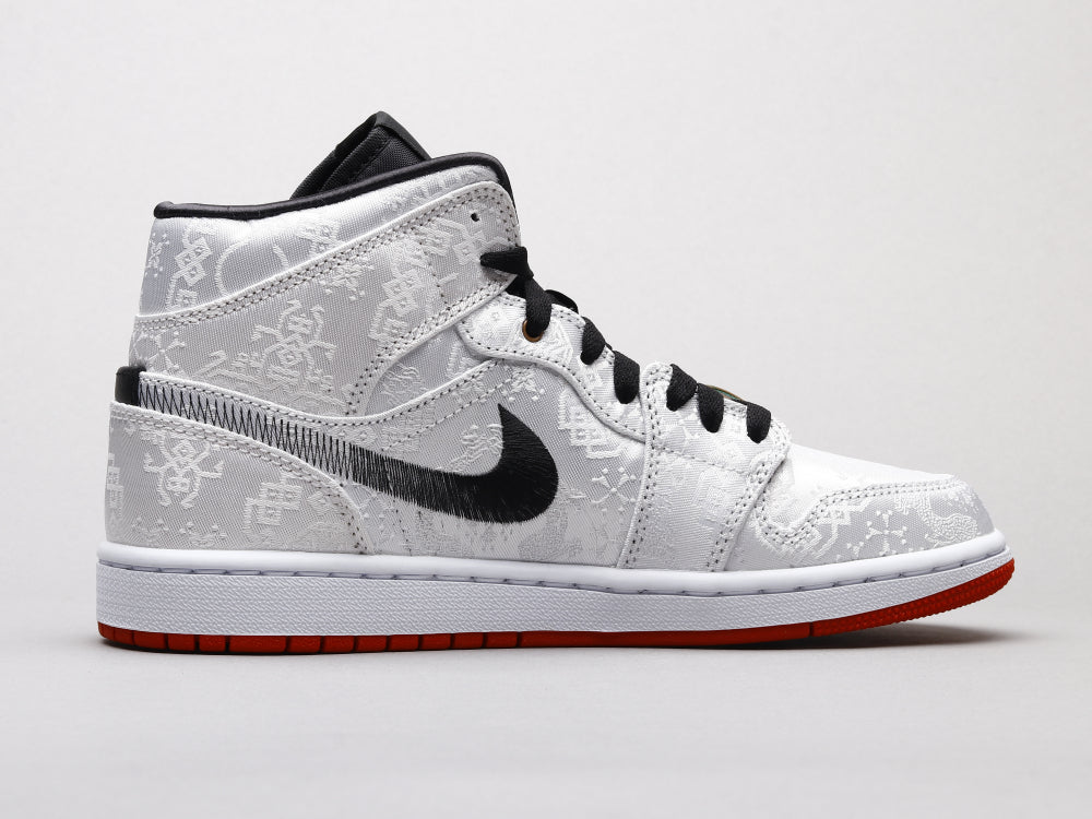 GLM - AJ1 Edison Chen White Silk