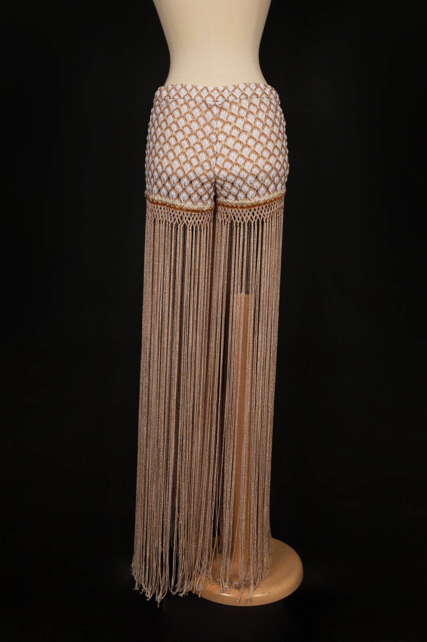 Pantalon ÃƒÆ’Ã‚Â  franges Missoni