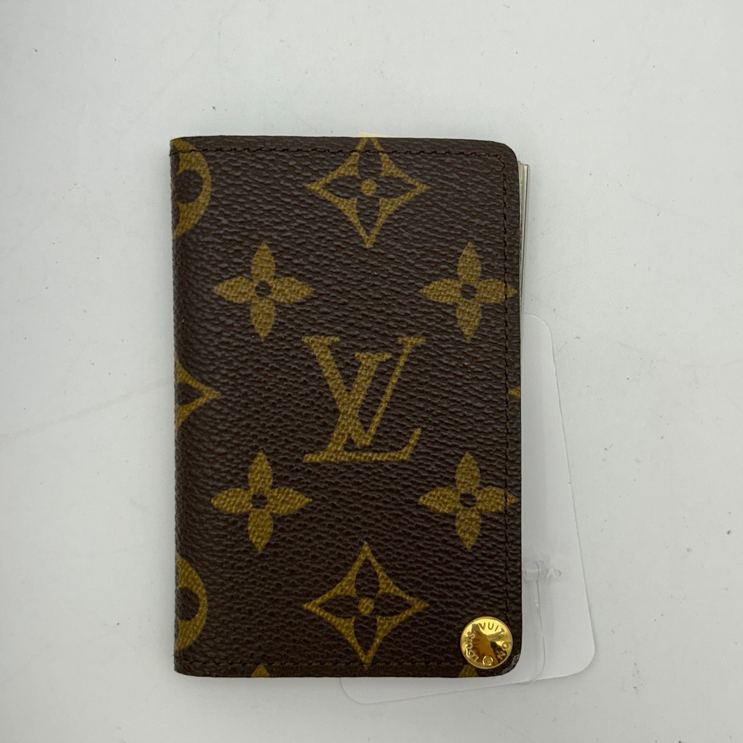 Louis Vuitton Porte Cartes Credit Pression Card Case set7705ew