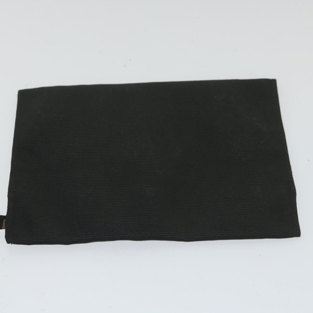 FENDI Hand Bag Nylon 2way Black Brown 58157