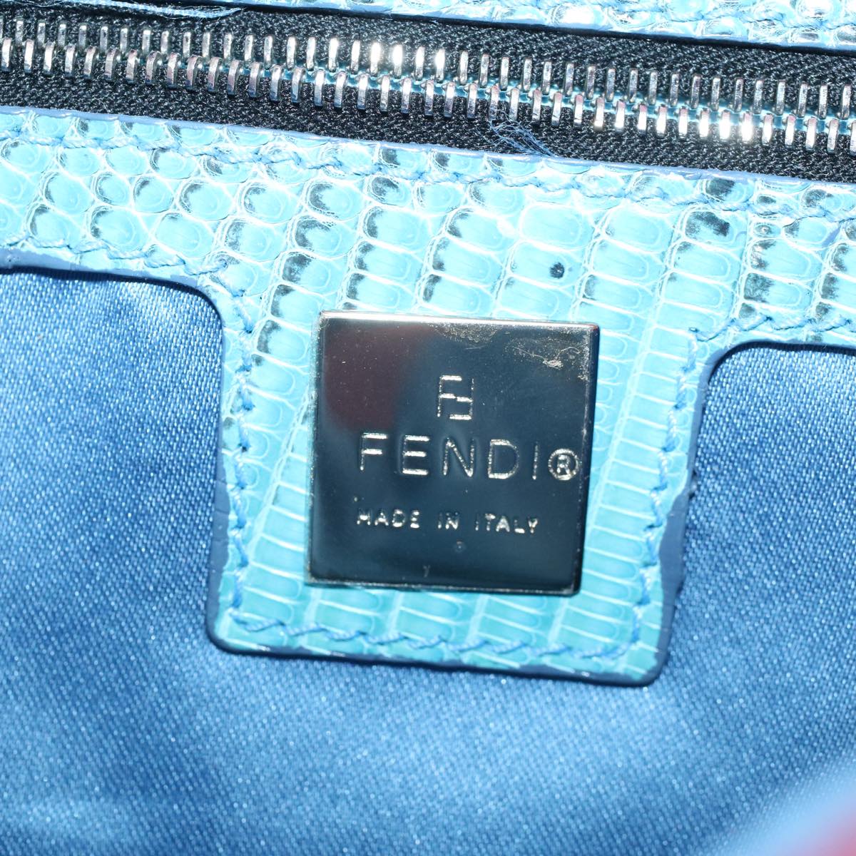 FENDI Mamma Baguette Shoulder Bag Suede Pink 2454 26424 099 58420A