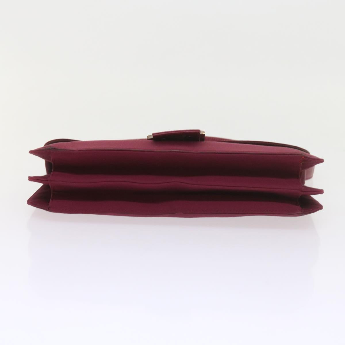 FENDI Mamma Baguette Shoulder Bag Nylon Bordeaux 58685
