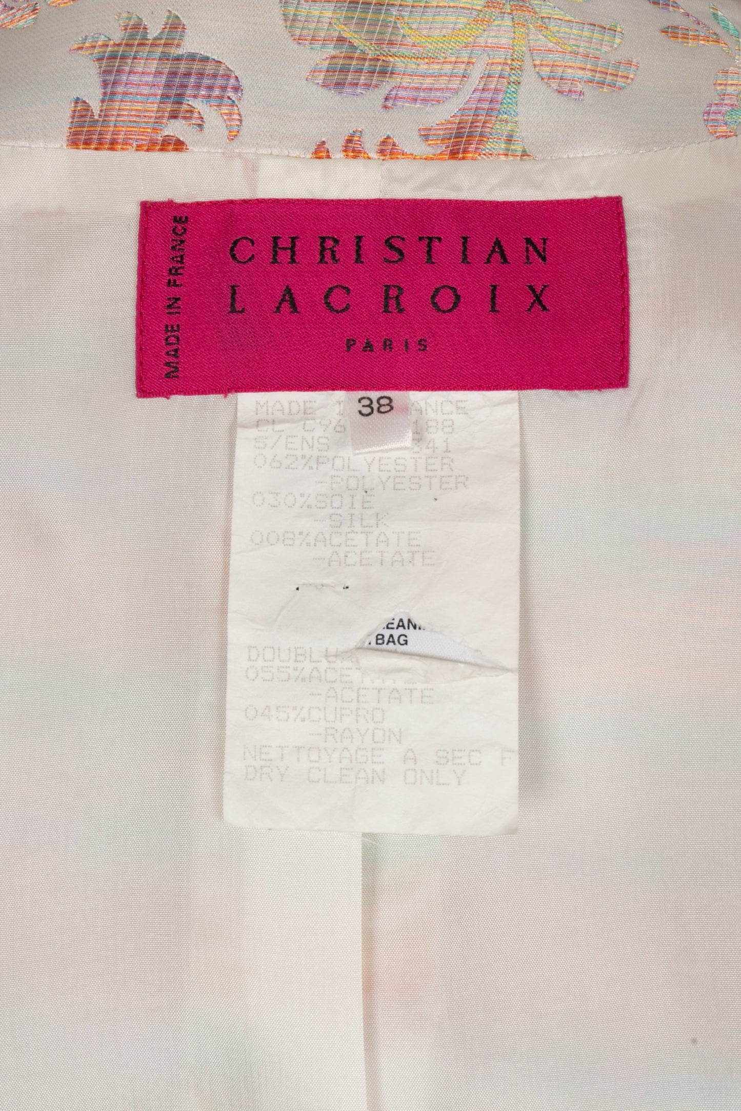 Ensemble de tailleur Christian Lacroix
