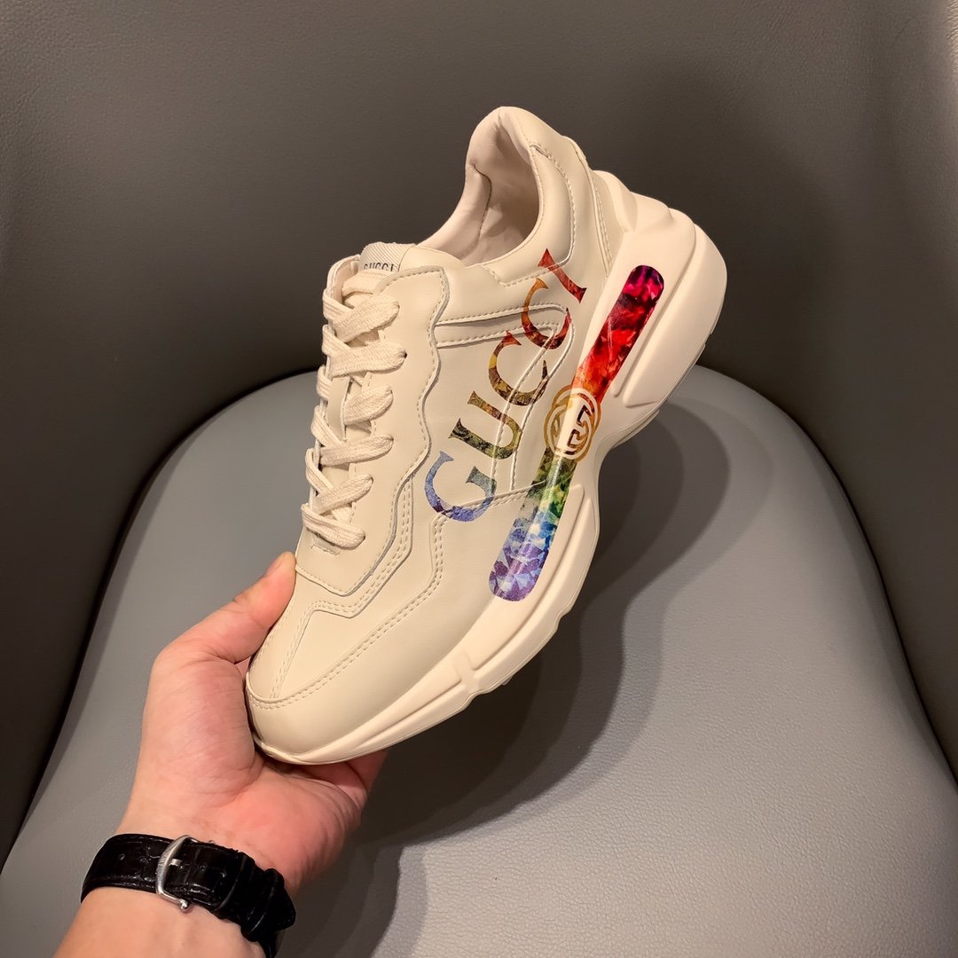 GLM-GCI  RHYTON SNEAKER WITH RAINBOW 129