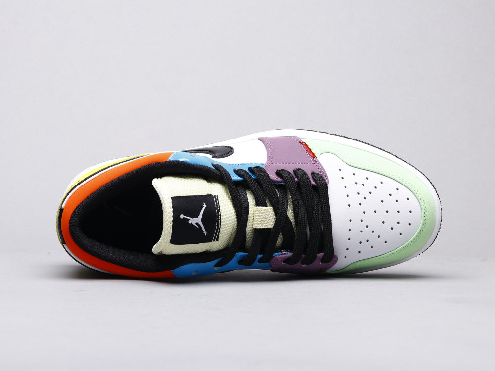 GLM - AJ1 rainbow stitching
