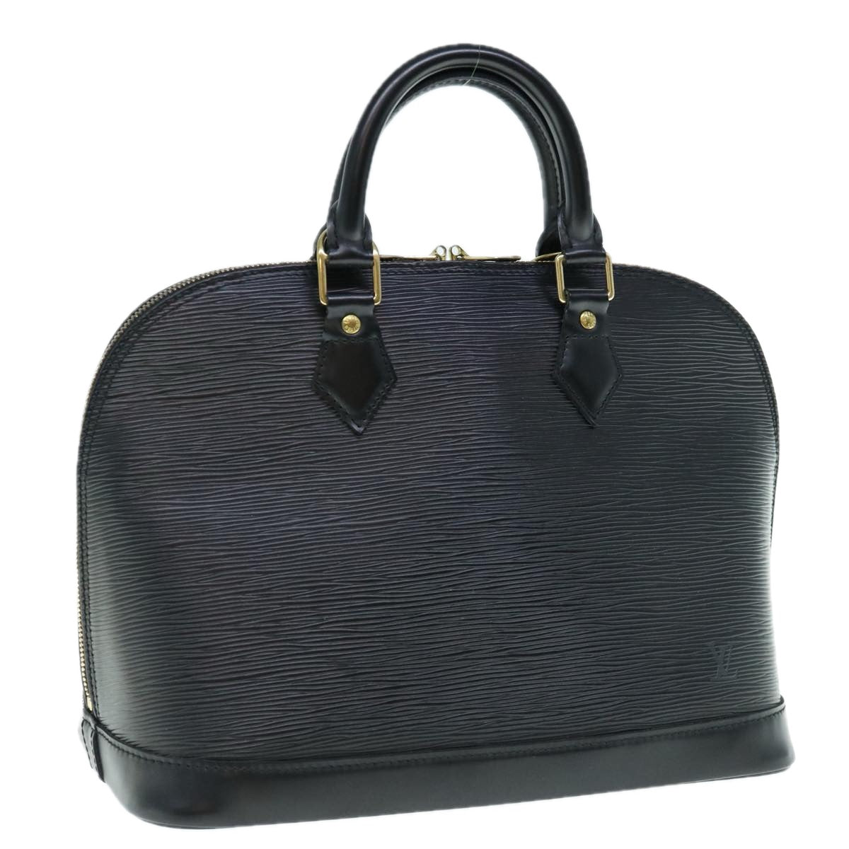 LOUIS VUITTON Epi Alma Hand Bag Black M52142 LV 59331