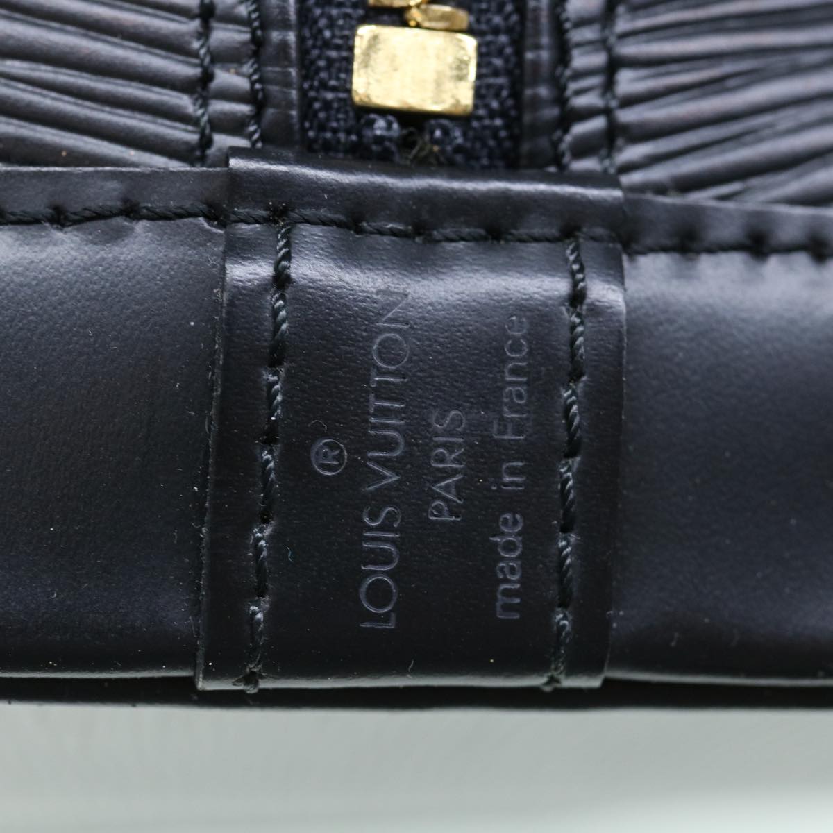 LOUIS VUITTON Epi Alma Hand Bag Black M52142 LV 59331
