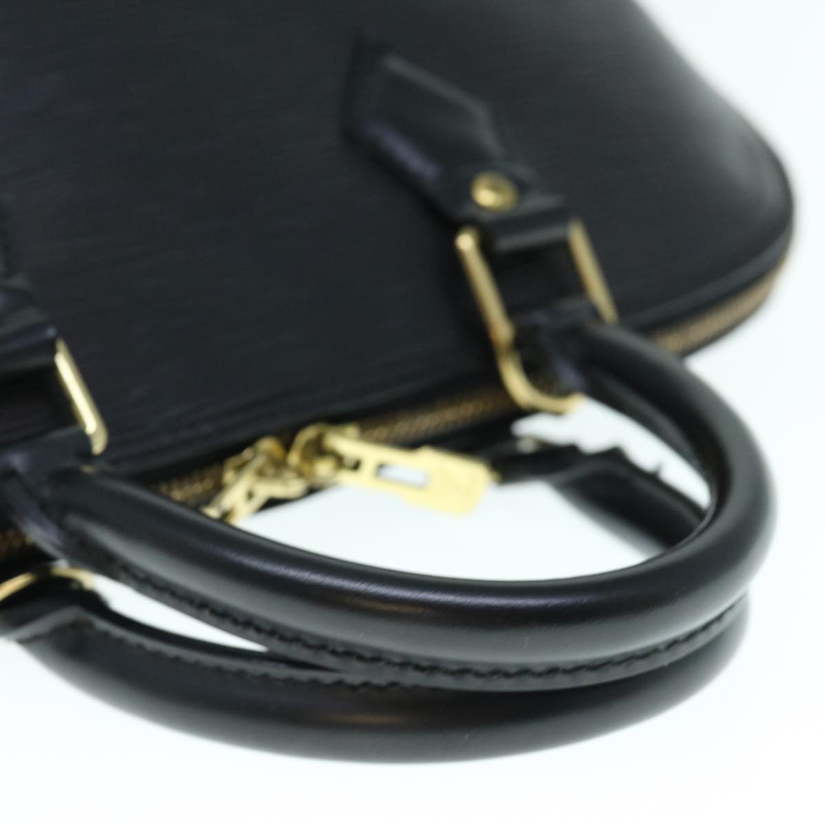 LOUIS VUITTON Epi Alma Hand Bag Black M52142 LV 59331