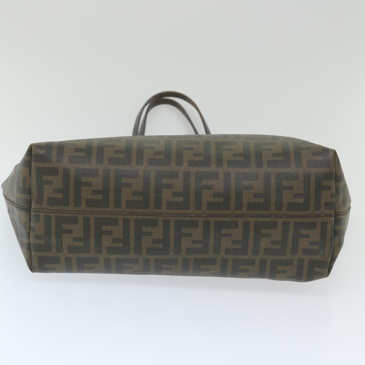 FENDI Zucca Canvas Tote Bag Black Brown 8BH198-G87-138-2111 59452