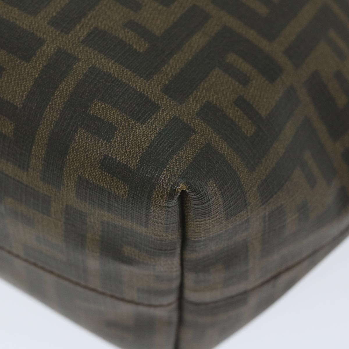 FENDI Zucca Canvas Tote Bag Black Brown 8BH198-G87-138-2111 59452