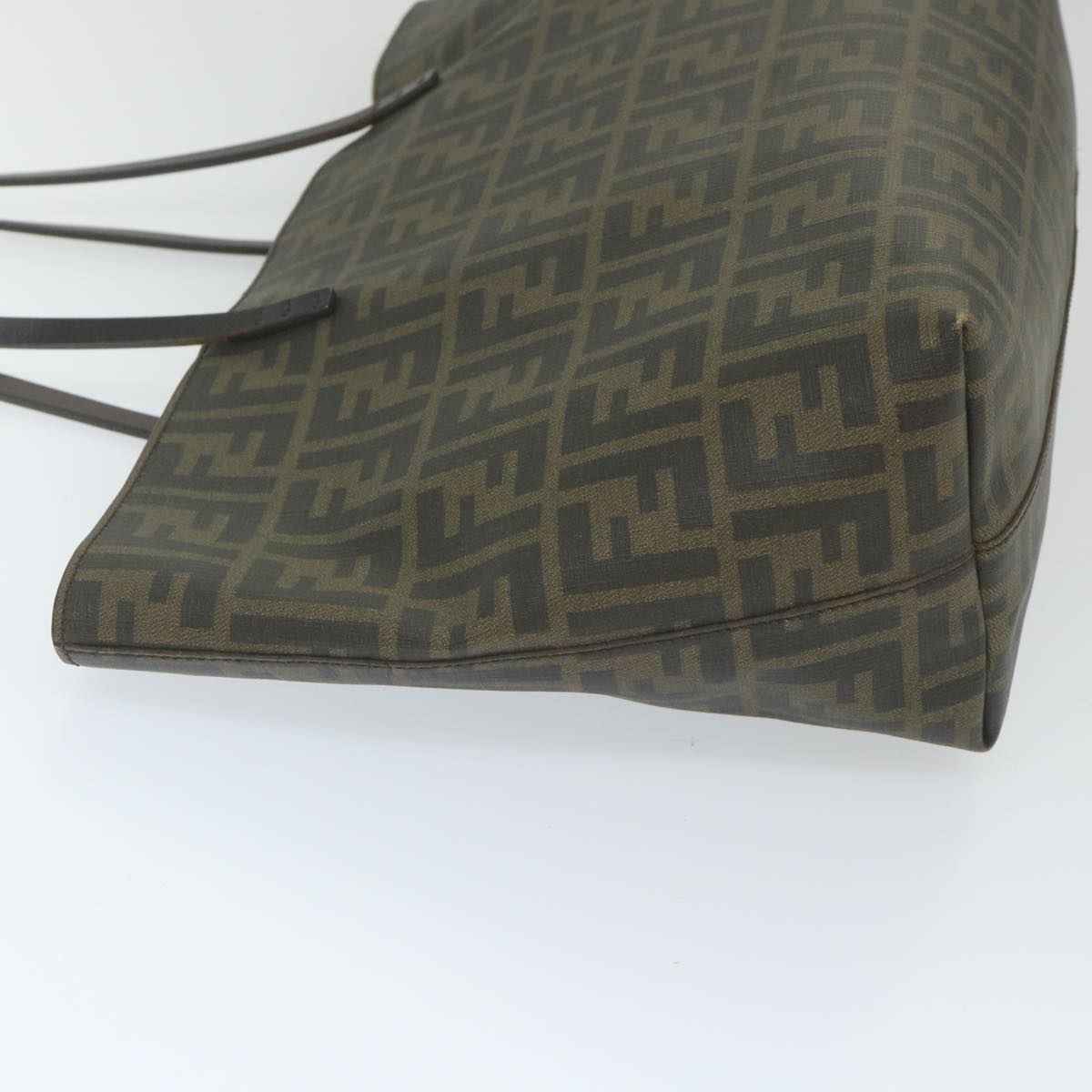 FENDI Zucca Canvas Tote Bag Black Brown 8BH198-G87-138-2111 59452
