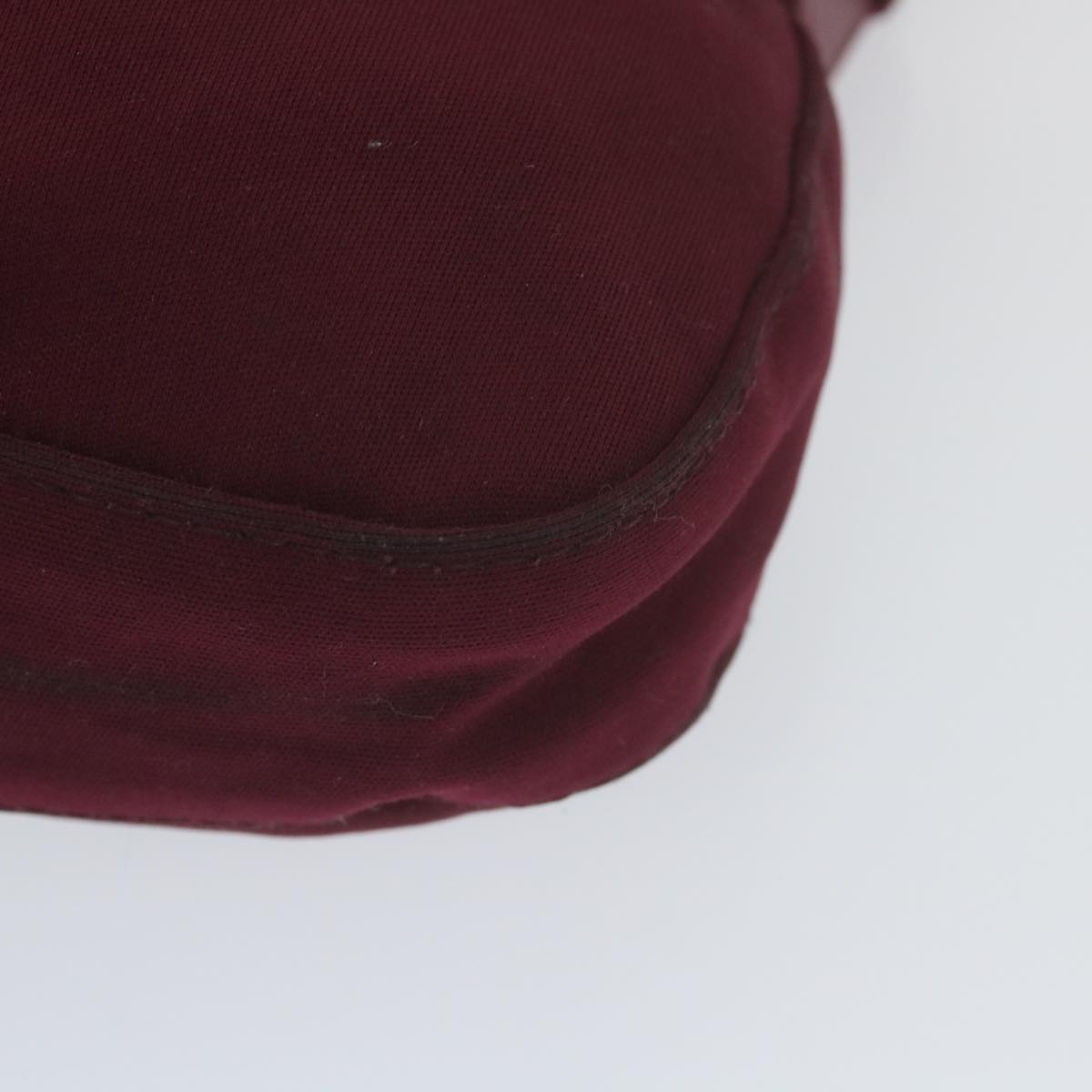 FENDI Mamma Baguette Shoulder Bag Nylon Bordeaux 2308 26424 018 59458