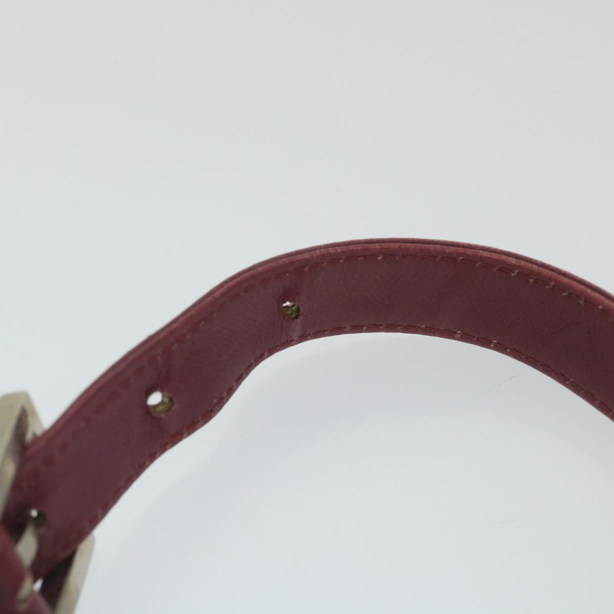 FENDI Mamma Baguette Shoulder Bag Nylon Bordeaux 2308 26424 018 59458
