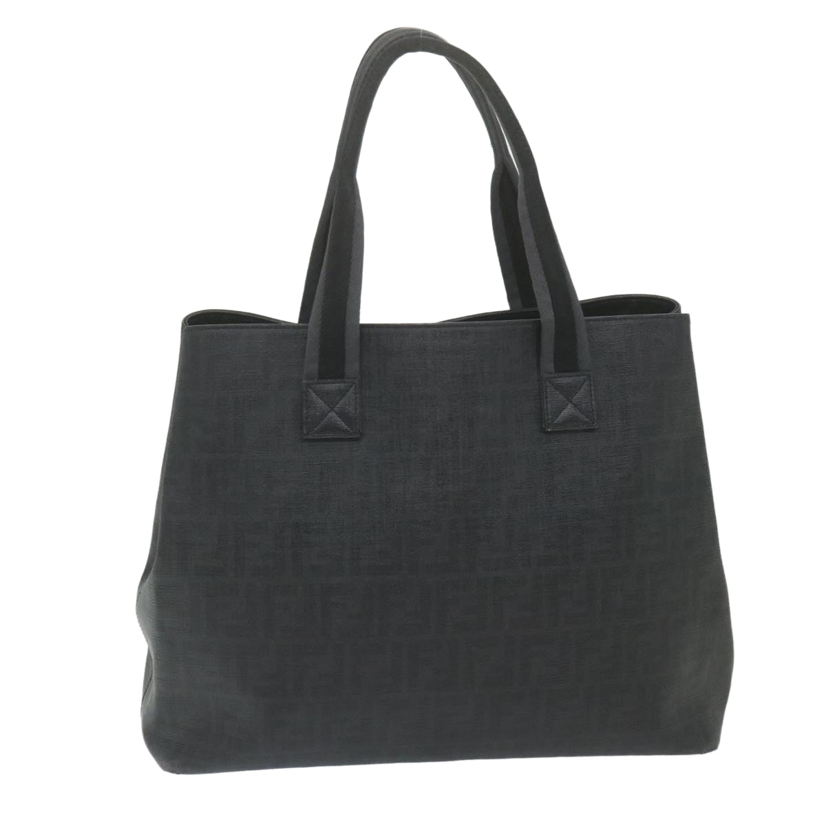 FENDI Zucca Canvas Tote Bag Black 59554