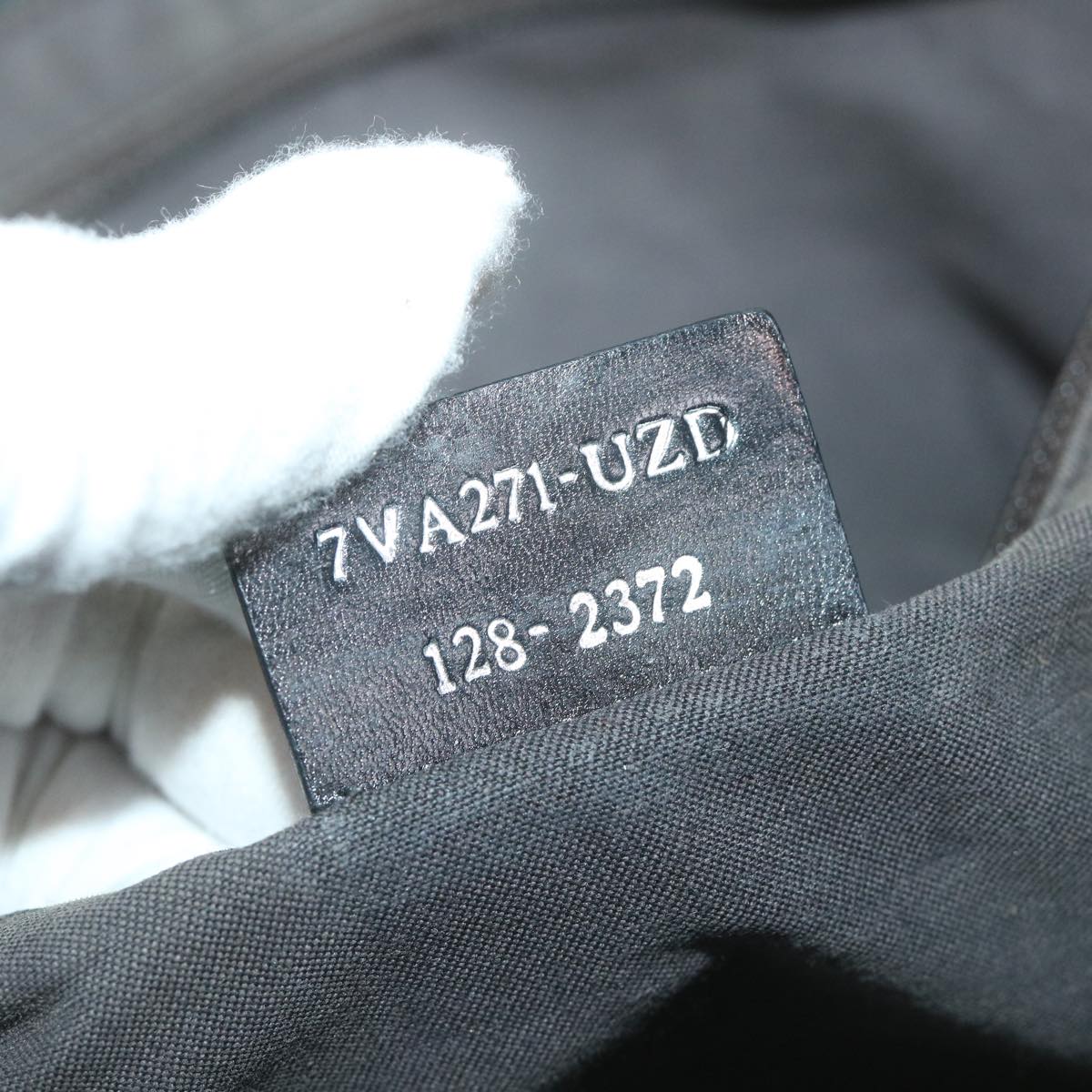 FENDI Zucca Canvas Tote Bag Black 59554