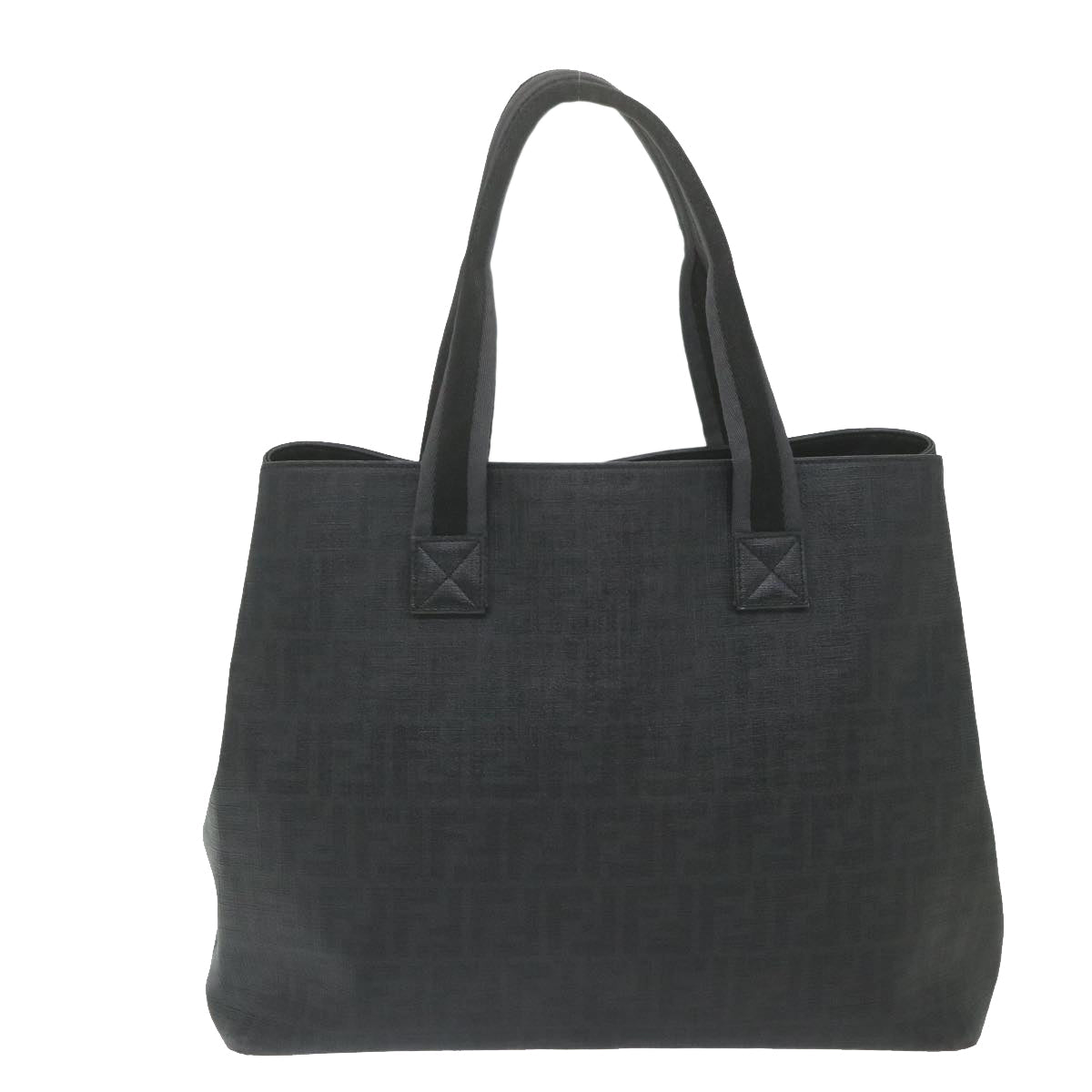 FENDI Zucca Canvas Tote Bag Black 59554
