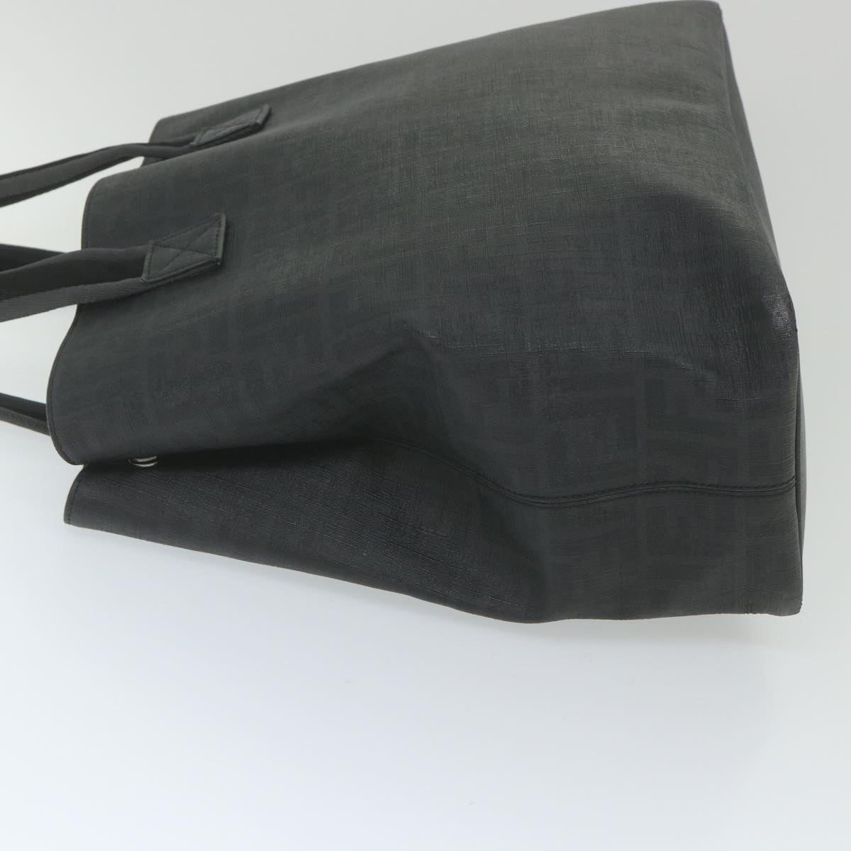 FENDI Zucca Canvas Tote Bag Black 59554