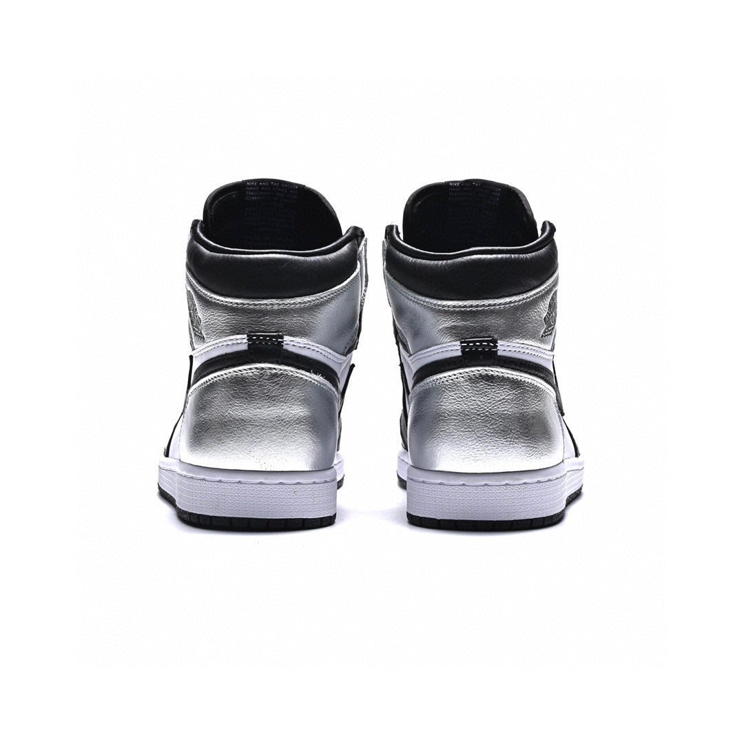GLM - AJ1 High Black Silver