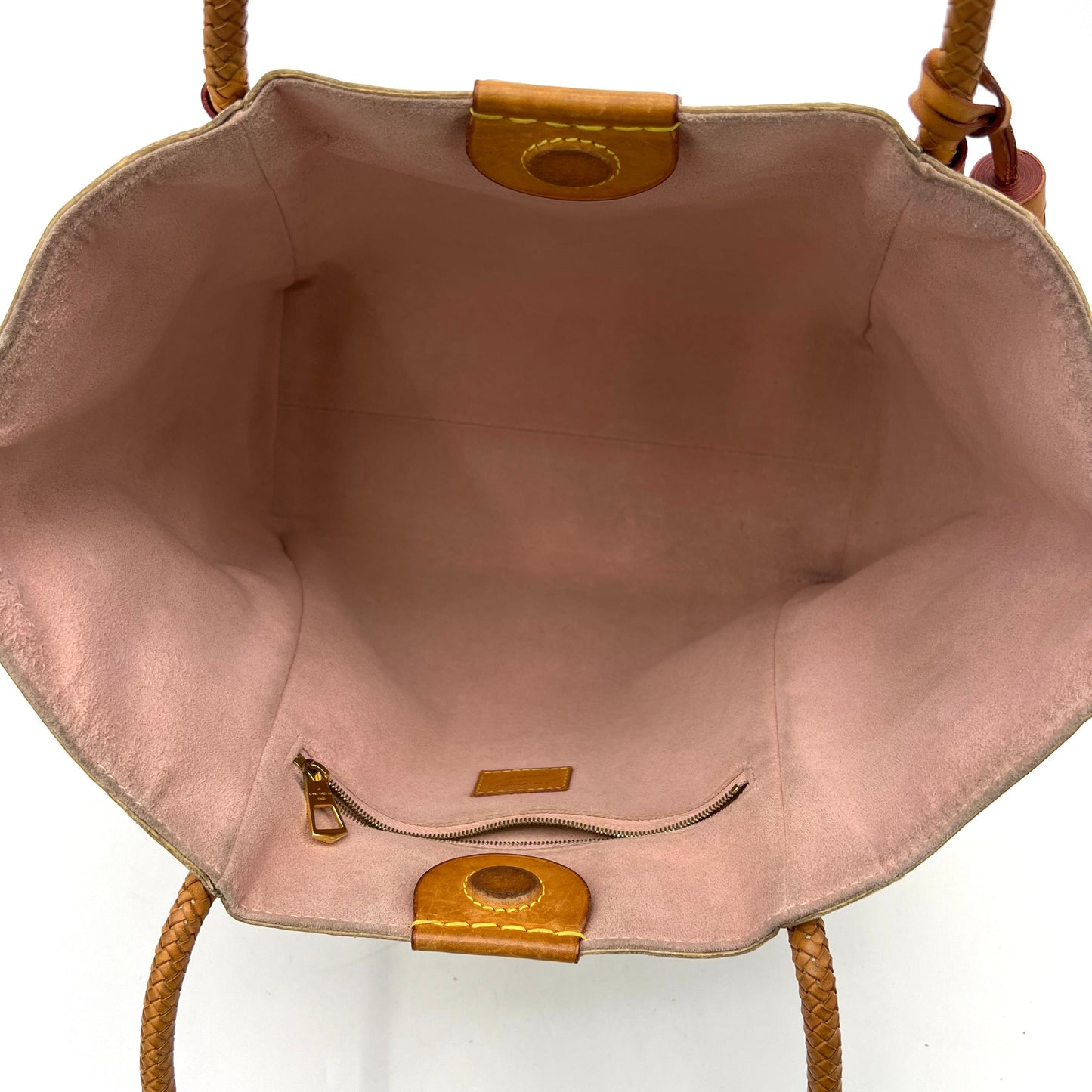 LOUIS VUITTON Damier Azur Propriano Rose Ballerine LA23078