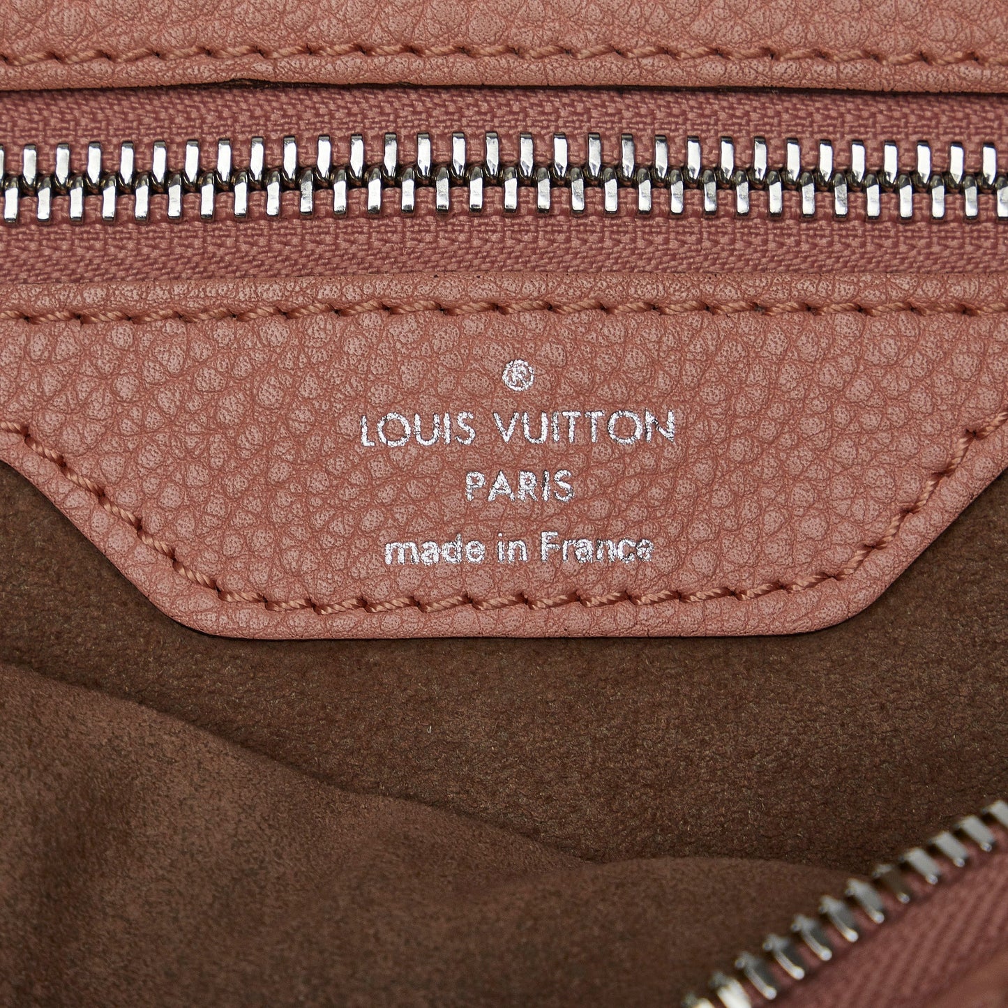 Pink Louis Vuitton Mahina Selene PM Satchel