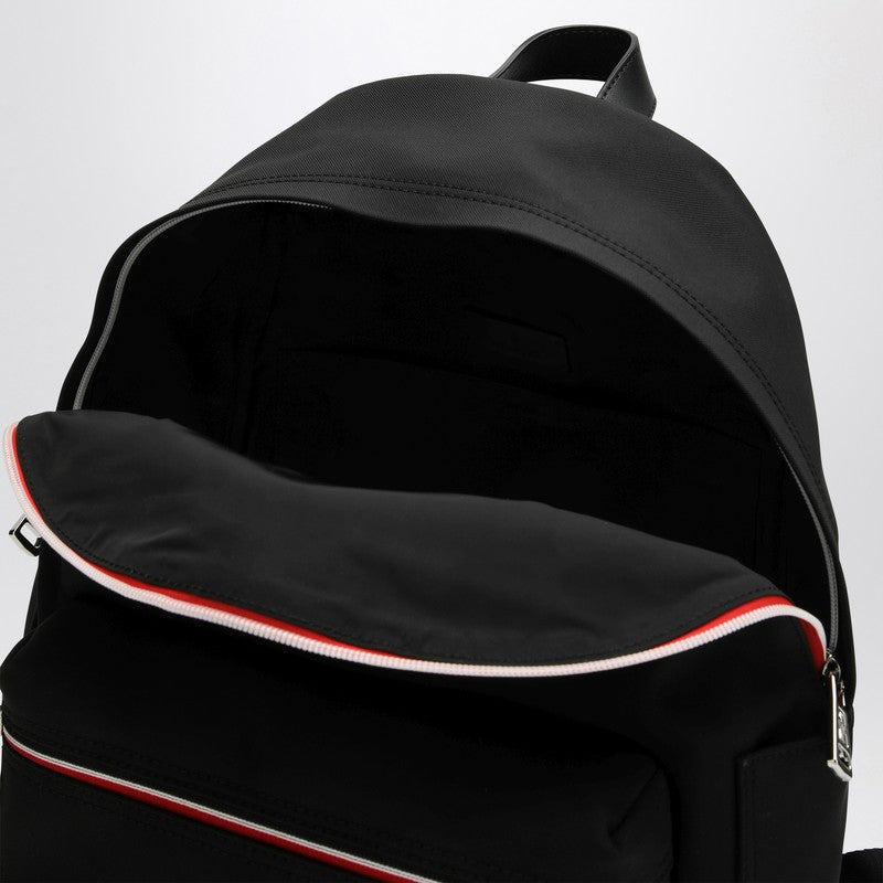 Moncler Black New Pierrick Backpack In Nylon Men
