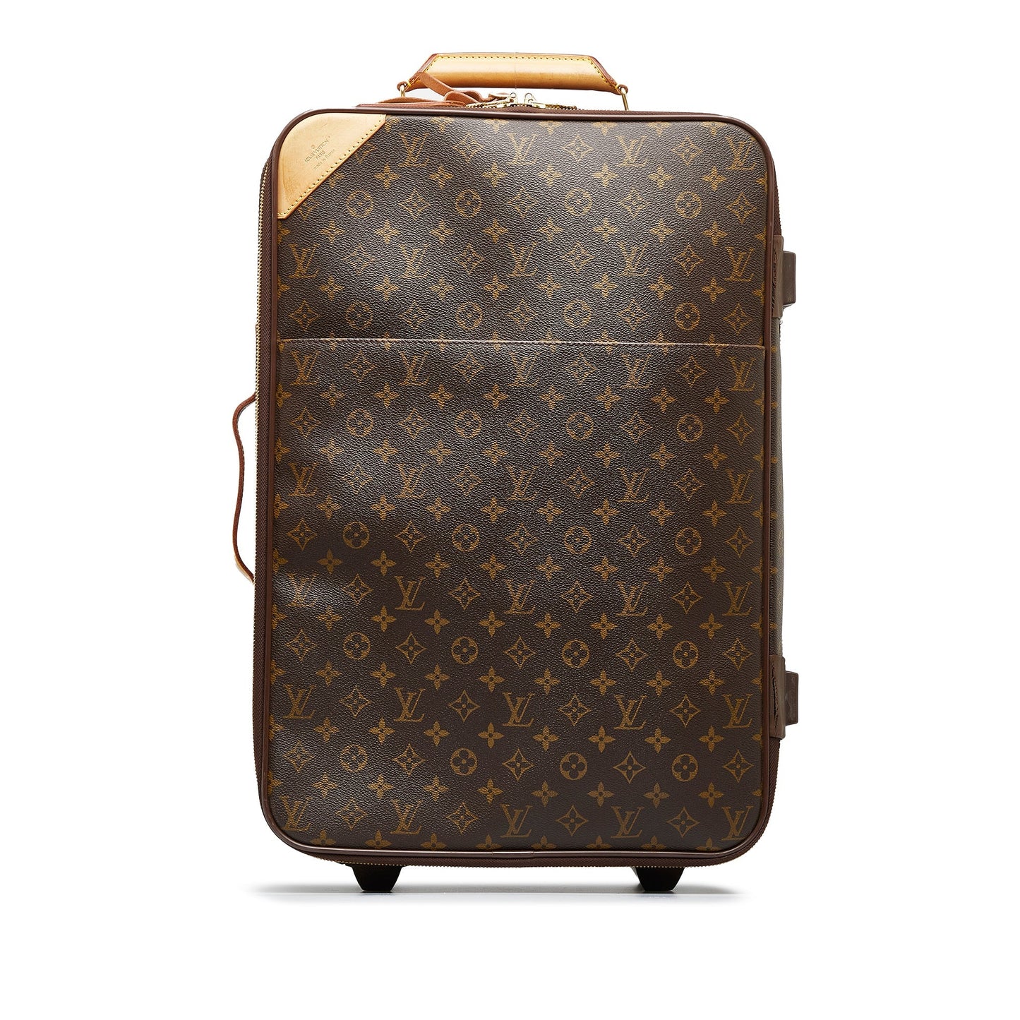 Brown Louis Vuitton Monogram Pegase 55 Travel Bag
