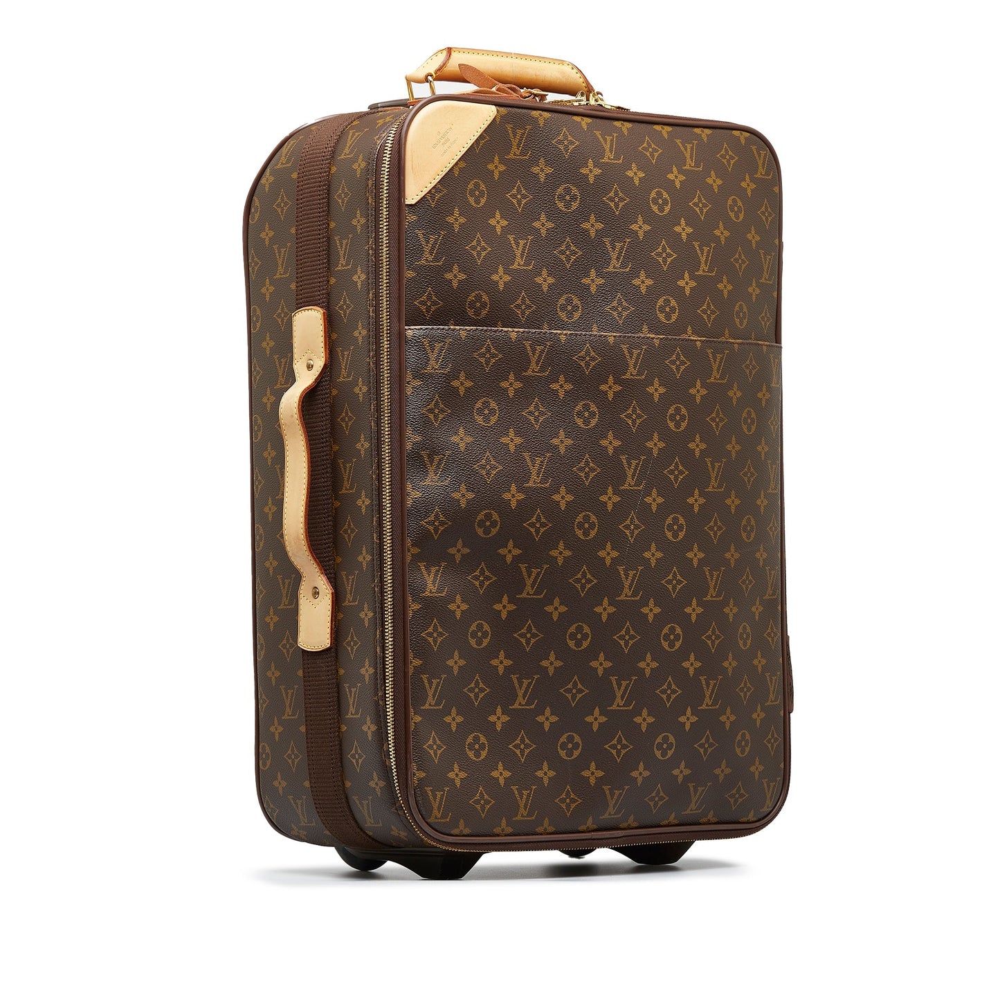 Brown Louis Vuitton Monogram Pegase 55 Travel Bag